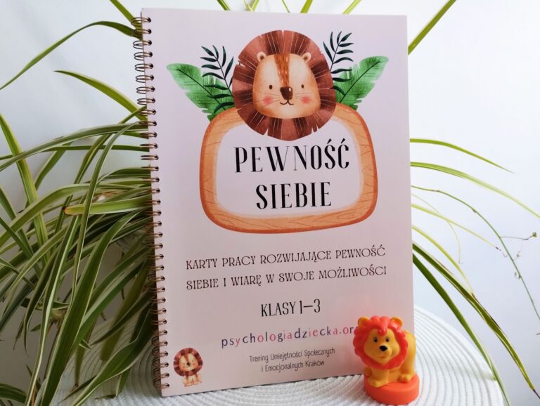 Karty pracy: „Pewność siebie – karty pracy rozwijające pewność siebie i wiarę w swoje możliwości”